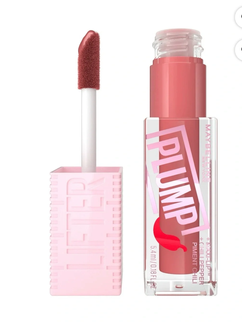 5 items x $25 Maybelline Lifter Plump Lip Plumping Gloss NEW